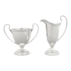 1940s Sterling Silver Cream & Sugar Set - A Pair -Lenox Shop 1940s sterling silver cream and sugar set a pair 8244