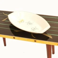 1950s Opart, Platter, Bowl Veb Steingutwerk Torgau, Germany -Lenox Shop 1950s opart platter bowl veb steingutwerk torgau germany 4422