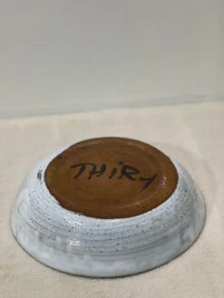 1950s Vallauris Large Blue & White Ceramic Dish 17 1950s Vallauris Large Blue & White Ceramic Dish -Lenox Shop 1950s vallauris large blue and white ceramic dish 4195