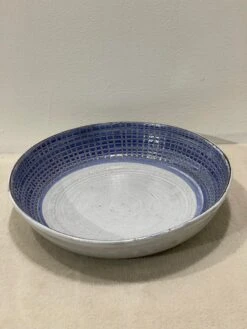 1950s Vallauris Large Blue & White Ceramic Dish 13 1950s Vallauris Large Blue & White Ceramic Dish -Lenox Shop 1950s vallauris large blue and white ceramic dish 5808