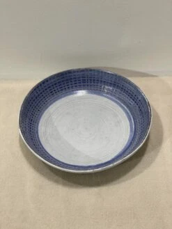 1950s Vallauris Large Blue & White Ceramic Dish 21 1950s Vallauris Large Blue & White Ceramic Dish -Lenox Shop 1950s vallauris large blue and white ceramic dish 7912