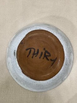 1950s Vallauris Large Blue & White Ceramic Dish 18 1950s Vallauris Large Blue & White Ceramic Dish -Lenox Shop 1950s vallauris large blue and white ceramic dish 8493