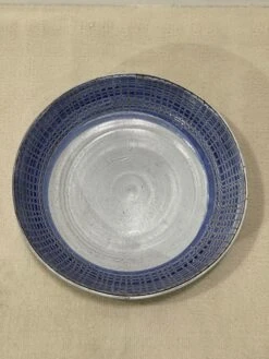 1950s Vallauris Large Blue & White Ceramic Dish 16 1950s Vallauris Large Blue & White Ceramic Dish -Lenox Shop 1950s vallauris large blue and white ceramic dish 8575