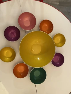 1960s Bjorn Engo EmALox Anodized Aluminum Salad Set- 9 Pieces -Lenox Shop 1960s bjorn engo emalox anodized aluminum salad set 9 pieces 6216