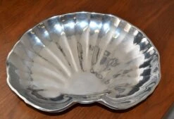1960s Designed Maritime Shell Serving Plate Food Safe The Wilton Company Armetale Pewter -Lenox Shop 1960s designed maritime shell serving plate food safe the wilton company armetale pewter 7855