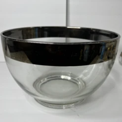 1960s Dorothy Thorpe Mid-Century Modern Punch Bowl And Glasses - Set Of 9 -Lenox Shop 1960s dorothy thorpe mid century modern punch bowl and glasses set of 9 1750