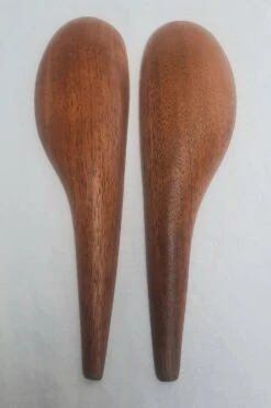 1960s Monkey Pod Wood Salad Servers- A Pair 15 1960s Monkey Pod Wood Salad Servers- A Pair -Lenox Shop 1960s monkey pod wood salad servers a pair 1562