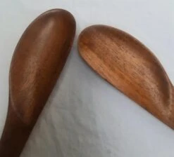 1960s Monkey Pod Wood Salad Servers- A Pair 18 1960s Monkey Pod Wood Salad Servers- A Pair -Lenox Shop 1960s monkey pod wood salad servers a pair 5073