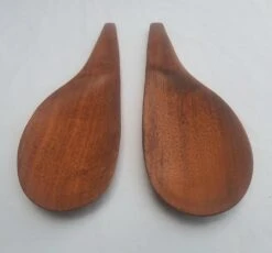 1960s Monkey Pod Wood Salad Servers- A Pair 19 1960s Monkey Pod Wood Salad Servers- A Pair -Lenox Shop 1960s monkey pod wood salad servers a pair 5757