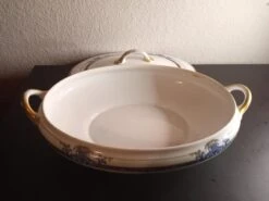 1960s Noritake Hand-Painted Tureen Bowl -Lenox Shop 1960s noritake hand painted tureen bowl 3444