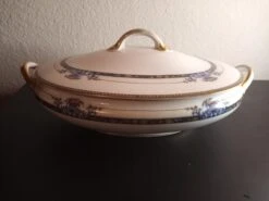 1960s Noritake Hand-Painted Tureen Bowl -Lenox Shop 1960s noritake hand painted tureen bowl 7964