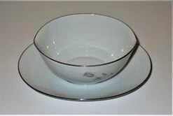 1960s Noritake Pasadena Rose Fine China Gravy Boat With Attached Underplate, #6311 -Lenox Shop 1960s noritake pasadena rose fine china gravy boat with attached underplate 6311 0666