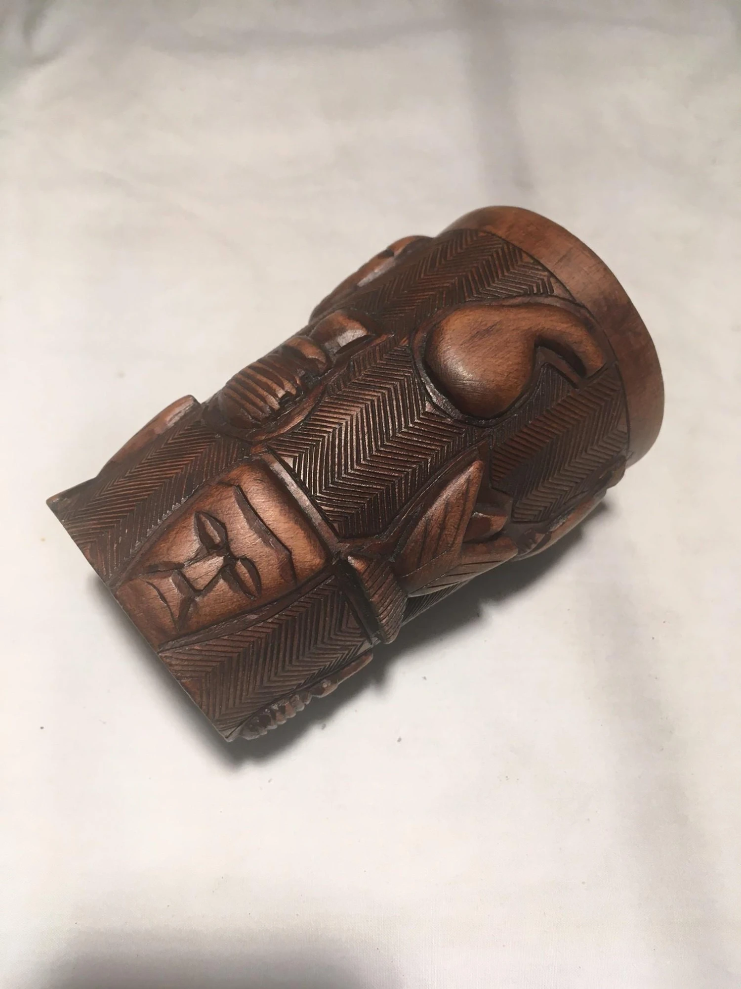 1970s African Wooden Cup 6 1970s African Wooden Cup - Image 4