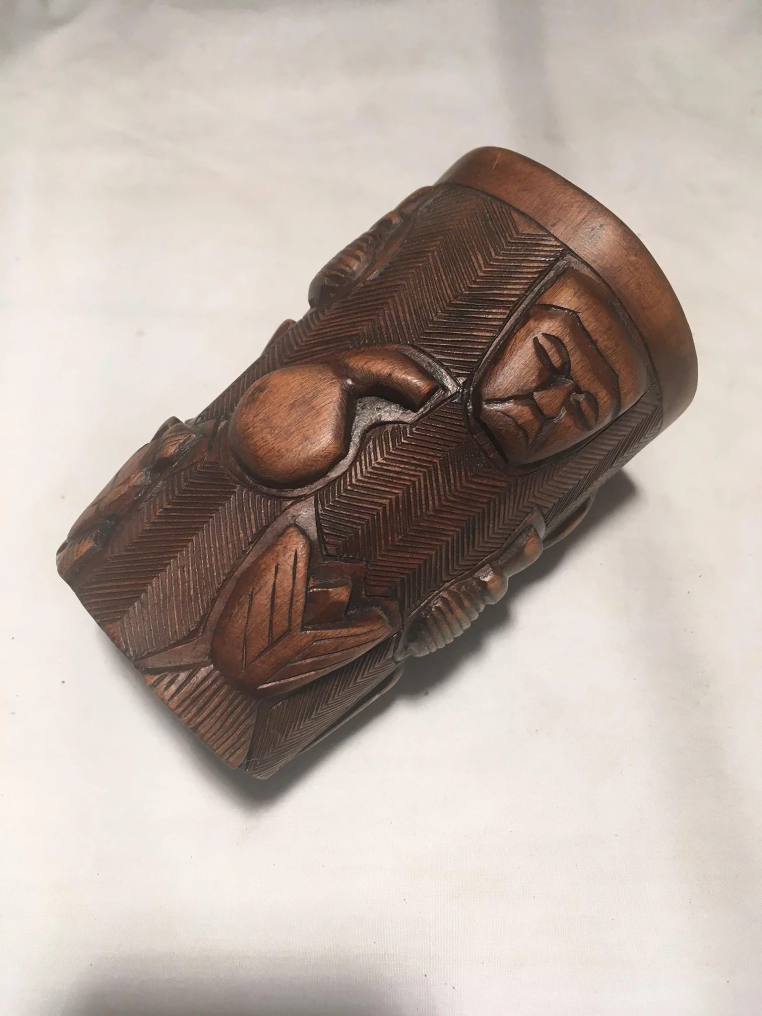 1970s African Wooden Cup 11 1970s African Wooden Cup - Image 9