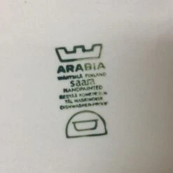 1970s Arabia Of Finland Saara Pattern Stoneware Bowl -Lenox Shop 1970s arabia of finland saara pattern stoneware bowl 3410