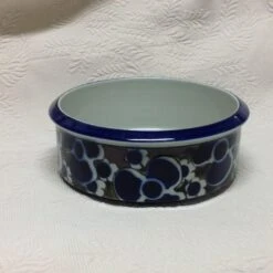 1970s Arabia Of Finland Saara Pattern Stoneware Bowl -Lenox Shop 1970s arabia of finland saara pattern stoneware bowl 3672