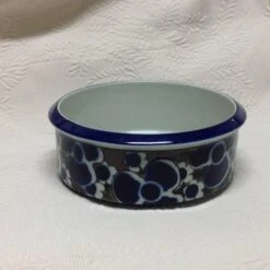 1970s Arabia Of Finland Saara Pattern Stoneware Bowl -Lenox Shop 1970s arabia of finland saara pattern stoneware bowl 8277