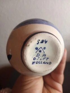 1970s Delft Hand-Painted Made In Holland- 6 Pieces -Lenox Shop 1970s delft hand painted made in holland 6 pieces 0570