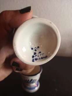 1970s Delft Hand-Painted Made In Holland- 6 Pieces -Lenox Shop 1970s delft hand painted made in holland 6 pieces 0666