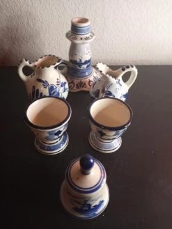 1970s Delft Hand-Painted Made In Holland- 6 Pieces -Lenox Shop 1970s delft hand painted made in holland 6 pieces 7599