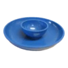 1970s Gunnar Cryen For Dansk Blue Plastic Veggie And Dip Set- 2 Pieces -Lenox Shop 1970s gunnar cryen for dansk blue plastic veggie and dip set 2 pieces 9784