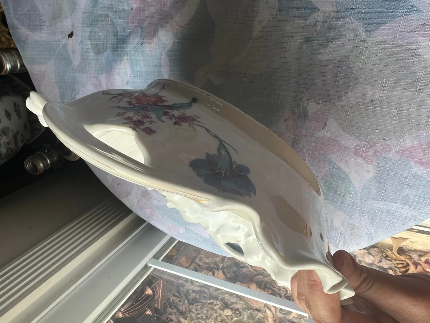 1970s Signed Haviland Limoges France Floral Pattern Dishes, 11 Pieces 4 1970s Signed Haviland Limoges France Floral Pattern Dishes, 11 Pieces - Image 2