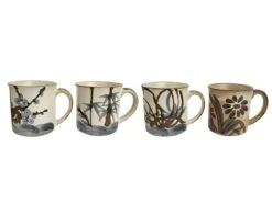 1970s Vintage Stoneware Coffee Cups- Set Of 4 13 1970s Vintage Stoneware Coffee Cups- Set Of 4 -Lenox Shop 1970s vintage stoneware coffee cups set of 4 3662