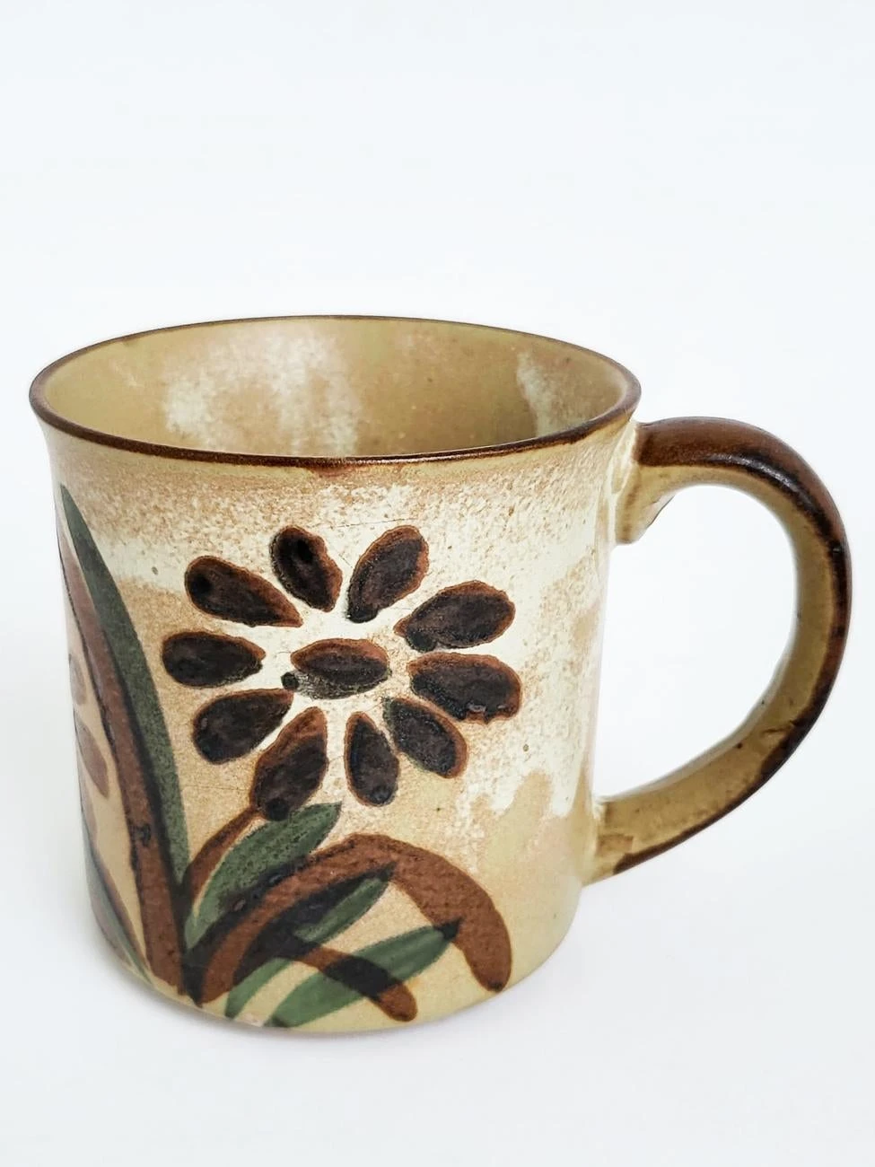 1970s Vintage Stoneware Coffee Cups- Set Of 4 7 1970s Vintage Stoneware Coffee Cups- Set Of 4 - Image 5