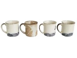 1970s Vintage Stoneware Coffee Cups- Set Of 4 15 1970s Vintage Stoneware Coffee Cups- Set Of 4 -Lenox Shop 1970s vintage stoneware coffee cups set of 4 9677
