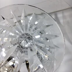 1970s Waterford Vintage Cut Crystal Compote - Glandore Pattern -Lenox Shop 1970s waterford vintage cut crystal compote glandore pattern 5119