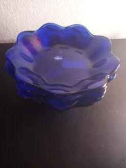 1980s Studio Nova Italy Cobalt Blue Ruffled Bowls- Set Of 6 13 1980s Studio Nova Italy Cobalt Blue Ruffled Bowls- Set Of 6 -Lenox Shop 1980s studio nova italy cobalt blue ruffled bowls set of 6 0732