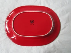 1990s Bordallo Pinheiro Poinsettia Christmas Gloss Red Oval Serving Platter 19 1990s Bordallo Pinheiro Poinsettia Christmas Gloss Red Oval Serving Platter -Lenox Shop 1990s bordallo pinheiro poinsettia christmas gloss red oval serving platter 6245