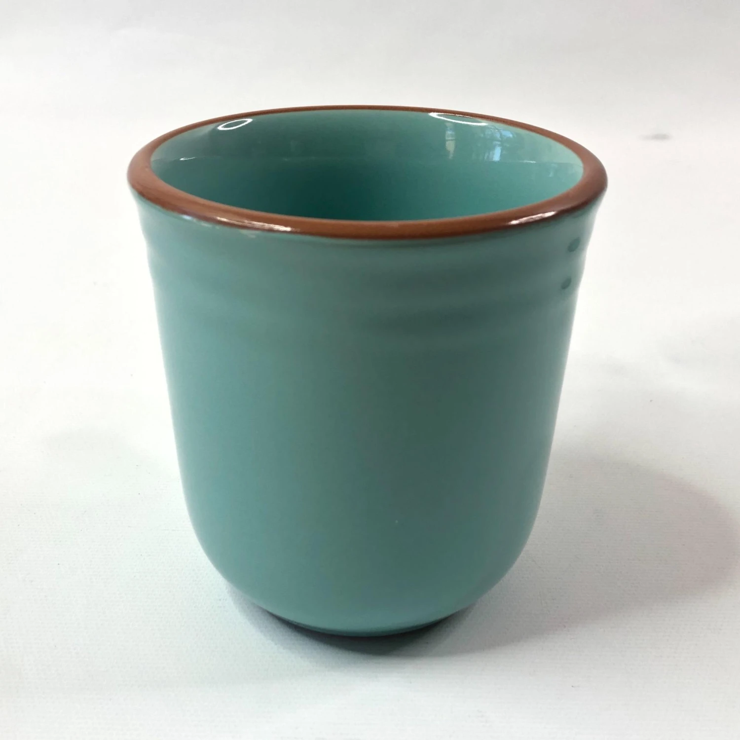 1990s Noritake Boulder Ridge Turquoise Aztec Coffee Mugs- Set Of 4 8 1990s Noritake Boulder Ridge Turquoise Aztec Coffee Mugs- Set Of 4 - Image 6