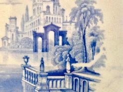 19th C. English "Medici" Transferware Platter -Lenox Shop 19th c english medici transferware platter 3046