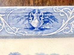 19th C. English "Medici" Transferware Platter -Lenox Shop 19th c english medici transferware platter 6282