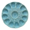 19th Century Majolica Aqua Shell Oyster Platter Sarreguemines -Lenox Shop 19th century majolica aqua shell oyster platter sarreguemines 0112