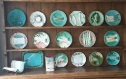 19th Century Majolica Asparagus Tureen Orchies 18 19th Century Majolica Asparagus Tureen Orchies -Lenox Shop 19th century majolica asparagus tureen orchies 1366