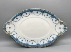 20th Century English Wood And Sons Blue And White Tureen With Ladle And Underplate- Venice Pattern -Lenox Shop 20th century english wood and sons blue and white tureen with ladle and underplate venice pattern 5526