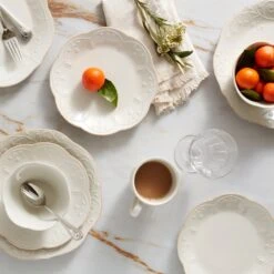 Lenox French Perle 12-Piece Plate & Mug Dinnerware Set -Lenox Shop 3 891288 891286 880128 822967 852578 LNP F23 2 dcfc4954 ce51 4370 bc46 5e5a0497f60c