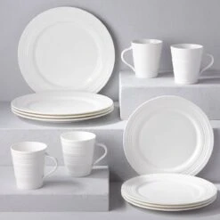 Lenox Tin Can Alley 12-piece Dinnerware Set 9 Lenox Tin Can Alley 12-piece Dinnerware Set -Lenox Shop 6387245 wHR