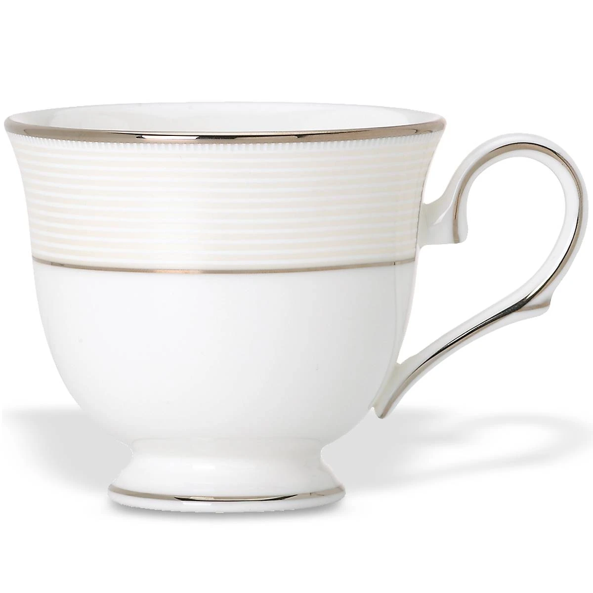 Lenox Opal Innocence Stripe™ Teacup 4 Lenox Opal Innocence Stripe™ Teacup - Image 2