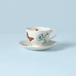 Lenox Butterfly Meadow Monarch Cup And Saucer