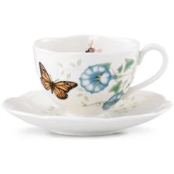 Lenox Butterfly Meadow Monarch Cup And Saucer -Lenox Shop 812099 wHR 1b6ec958 cece 4625 883d 0c7de19e71a9