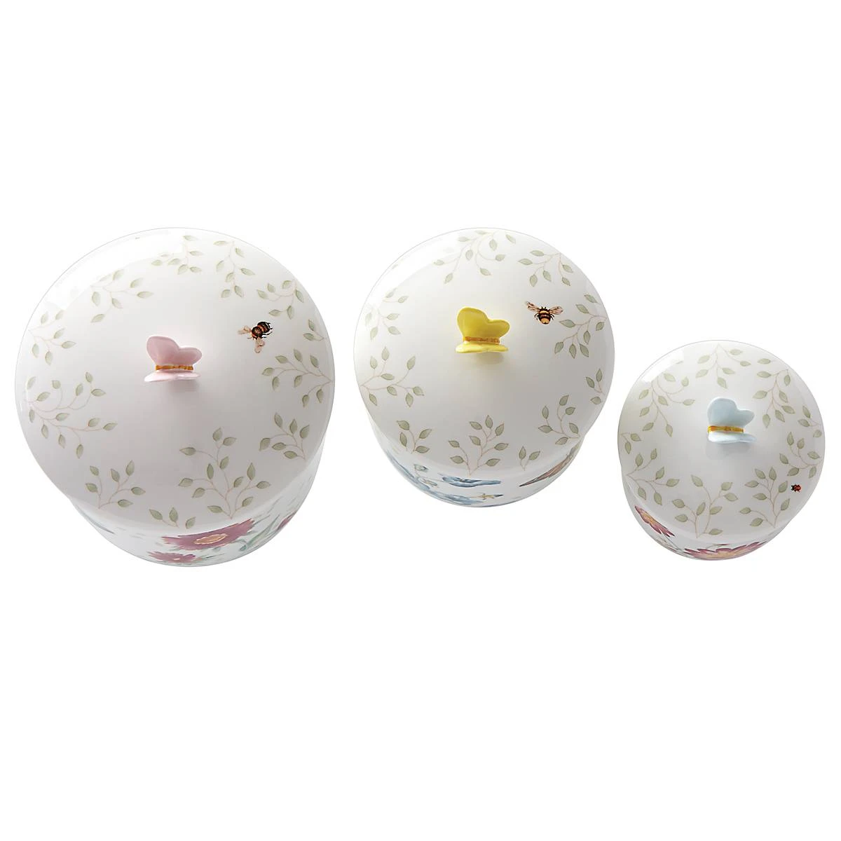 Lenox Butterfly Meadow 3-Piece Canister Set 5 Lenox Butterfly Meadow 3-Piece Canister Set - Image 3