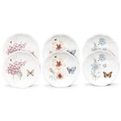 Lenox Butterfly Meadow 6-Piece Tidbit Plate Set 9 Lenox Butterfly Meadow 6-Piece Tidbit Plate Set -Lenox Shop 817046 wHR 11e5d6cc 3dd0 4ee9 b197 7a0e108511be