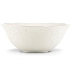 Lenox French Perle White Large Serving Bowl