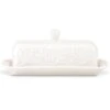 Lenox Opal Innocence Carved™ Covered Butter Dish