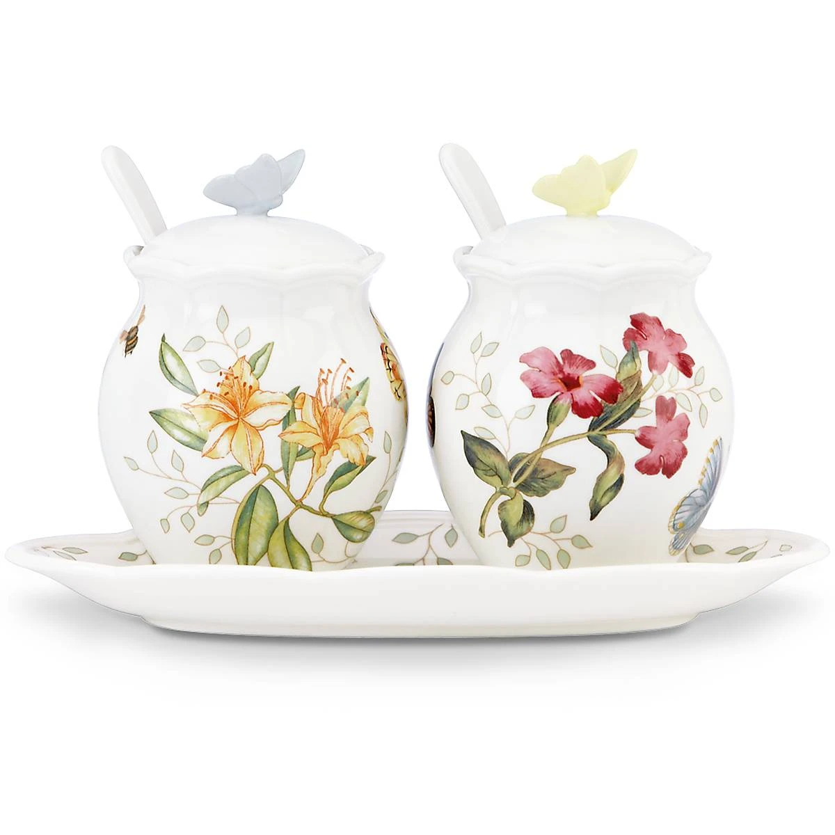 Lenox Butterfly Meadow 7-Piece Condiment Set 5 Lenox Butterfly Meadow 7-Piece Condiment Set - Image 3