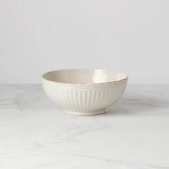 Lenox French Perle Groove Medium Serve Bowl