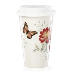 Lenox Butterfly Meadow Travel Mug -Lenox Shop 885609 wHR